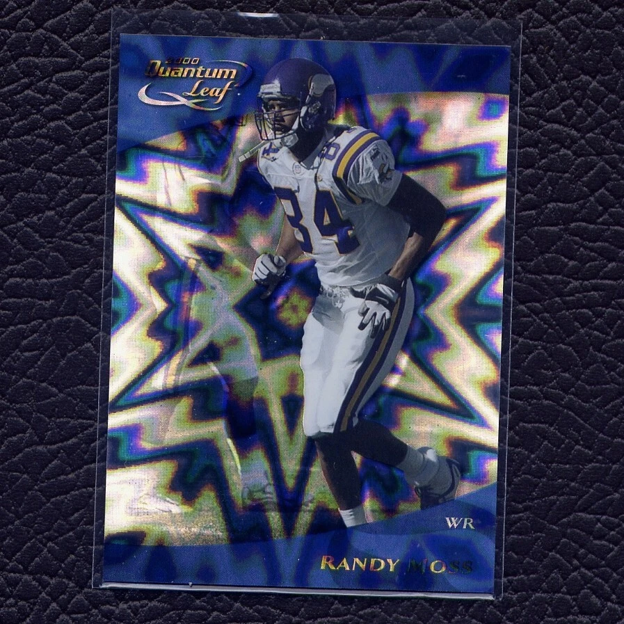 2000 Quantum Leaf PREVIEWS #QLP-9 Randy Moss Prism RARE NM-MT - Image 1 of 1