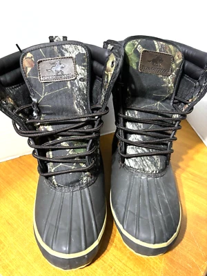 Botas Camufladas Hombres Talla 8 200 Gramos Caza Invierno Botas WINCHESTER THINSULATE LEER Foto 1 de 4