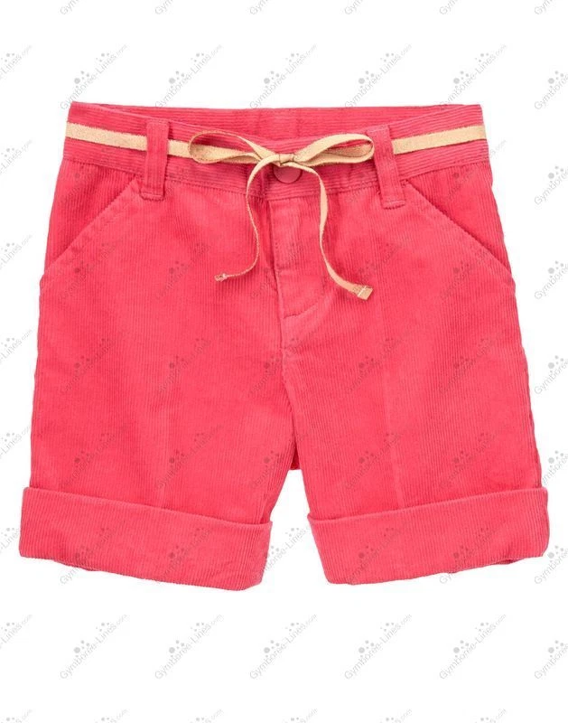 Pantalón Corto Pana Gymboree Niña Talla 6 Cinturón Foto 1 de 1