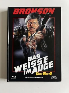 DEATH WISH 4 - OOP BLU-RAY LIMITED EDITION MEDIABOOK COVER C - GERMAN REGION B - Picture 1 of 9