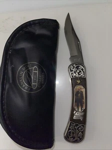 Vintage Franklin Mint Wyatt Earp Folding/ Pocket/ Jack Knife - Picture 1 of 4