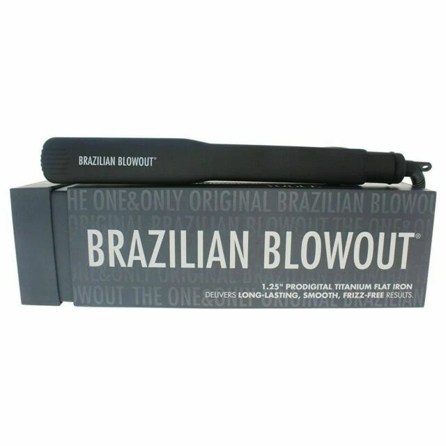 Brazilian Blowout 1.25” Pro-Digital Titanium Flat Iron 45w 110-240v | Model-11T2 - Image 1 of 1