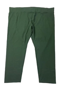 Logo Lori Goldstein Womens Plus 5X Green Stretch Ankle Pants 56" Wx29"I NEW NWT - Picture 1 of 24