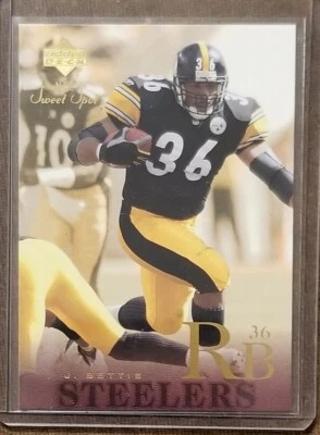 2002 Upper Deck Sweet Spot #36 Jerome Bettis Pittsburgh Steelers Football Card  - Image 1 of 2