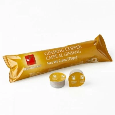 Capsule Caffè ginseng Hausbrandt® da 50 capsule compatibile con macchine Guzzini