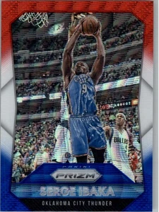 2015-16 Panini Prizm Prizms Red White Blue #116 Serge Ibaka - NM-MT - Picture 1 of 2