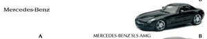 Mercedes-Benz SLS AMG (negro) 1/24 - Imagen 1 de 1