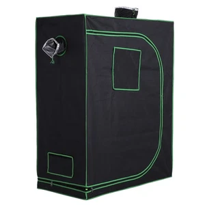 Outsunny Mylar Hydroponic Grow Tent w/ Floor Tray for Indoor Plant 120x60x150cm - Picture 1 of 11