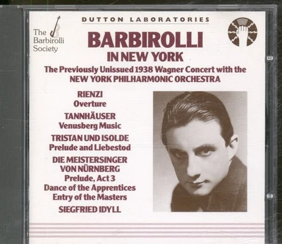 CDSJB1001 John Barbirolli, New York Philharmonic Orchester Barbirolli In Neu - Bild 1 von 3