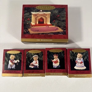 Komplettsatz 5 Punzen Andenken 1993 Weihnachtsschmuck "The Bearingers" - Bild 1 von 16