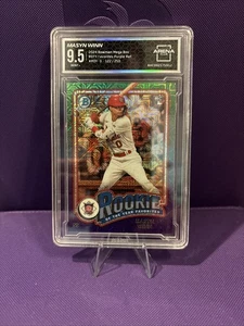 2024 Bowman Rookie of the Year Favorites Masyn Winn RC ROY-3 122/250 SGC 9.5 π₯ - Picture 1 of 2