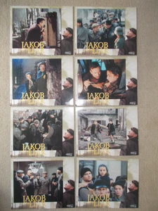 JAKOB THE LIAR ORIGINAL 1999 SET OF 8 LOBBY CARDS ROBIN WILLIAMS 11X14 UNUSED - Bild 1 von 5