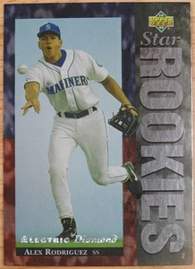 1994 Upper Deck - Alex Rodriguez #24 Electric Diamond (RC) - Picture 1 of 2