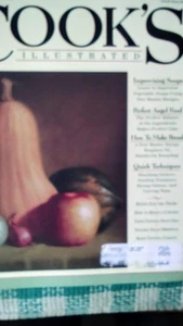 COOK'S ILLUSTRATED IMPROVISING SOUPS NUMBER ONE CHARTER ISSUE - Picture 1 of 14