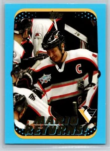 2001-02 Topps #330 Mario Lemieux Pittsburgh Penguins - Picture 1 of 2