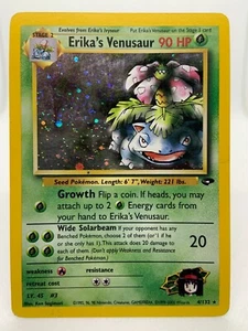 Erika's Venusaur HOLO RARE Pokemon 4/132 Gym Challenge Holo - Picture 1 of 8