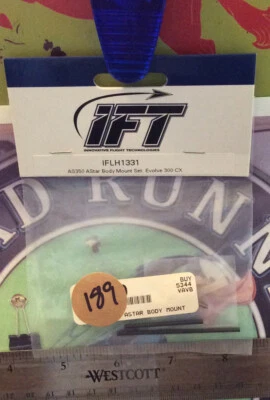 IFT IFLH1331 AStar Body Mount Set[1]:Evolve 300 CX NewInPackage 🇺🇸 USA Shipp - Image 1 of 2