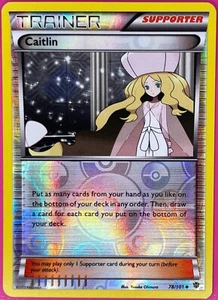 Pokémon BW Plasma Blast Caitlin 78/101 Entrenador Inverso Poco Común Casi Nuevo/Como Nuevo - Imagen 1 de 2