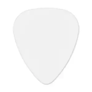 Delrin Plettro Bianco per Chitarra o Basso - Calibro Extra Pesante 1,2 mm - Forma 351 - Foto 1 di 1