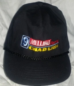 VTG   Chad Little Melling Racing Rope Zipper Trucker Hat A4 - Picture 1 of 4