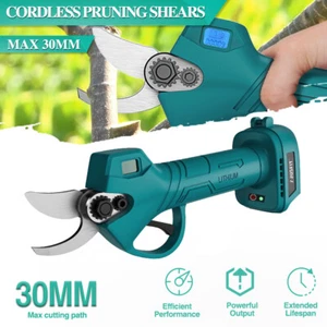 Cordless Electric Pruning Shears Secateur Cutting Tool For Makita 18V Battery - Picture 1 of 18