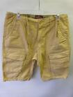 mens Matchstick CARGO utility shorts sz 34 board skate golf lite yellowish Clean