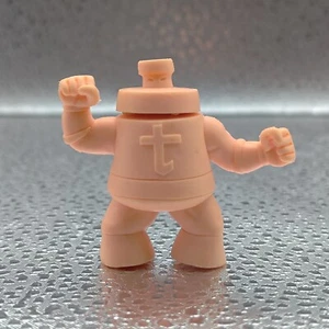 M.U.S.C.L.E Figure Kinnikuman #320 King The 100 Ton C Pale Orange Kinkeshi 1980s - Picture 1 of 6