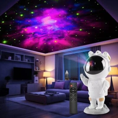 Astronaut Star Projector Galaxy Night Light Starry Nebula Space Projector Lamp