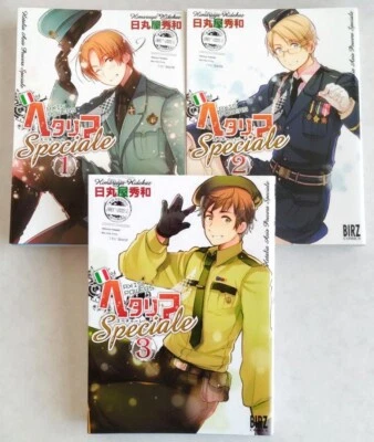Hetalia Axis Powers Special Manga Lot Vol.1-3 by Hidekaz Himaruya Japanese - Image 1 of 4