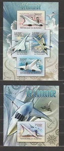 Burundi 2012 The Concorde S/S imperforate MNH/ ** - Picture 1 of 1