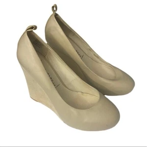 Jeffrey Campbell Leather Wedge Shoes Size 8.5 - Picture 1 of 11