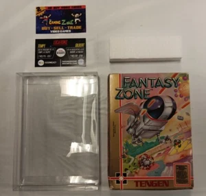 NES-Fantasy Zone (Nintendo Entertainment System) BOX ONLY+FOAM+BOX PROTECTOR - Picture 1 of 8