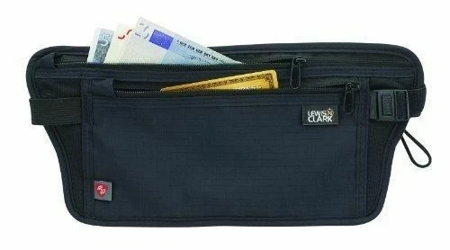Lewis N. Clark RFID Waist Stash 1268BLK