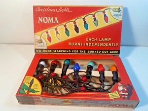 Vintage Noma Keramik Weihnachtsbeleuchtung OVP - Bild 1 von 4