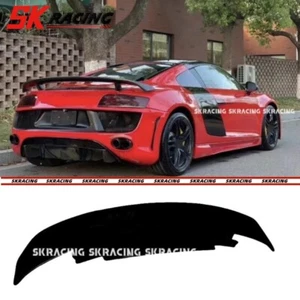 NEW Gloss Black Rear Trunk Lip Spoiler Wing 1PCS For Audi R8 GT V8 V10 2008-2015 - Picture 1 of 9