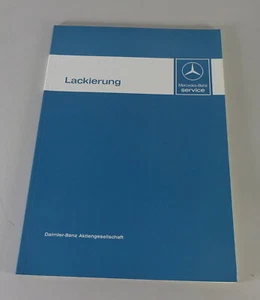 Werkstatthandbuch Einführung Mercedes Lackierung für W123 / W126 / R107 von 1980 - Bild 1 von 1
