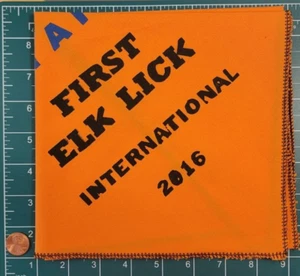 BSA51st Calumet International Neckerchief 2016Elk Lick Allegheny Highlands,STAFF - Picture 1 of 1