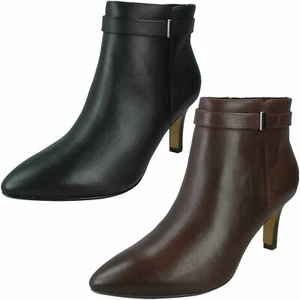 Botas De Tobillo Para Dama Clarks Illeana Calla - Picture 1 of 19