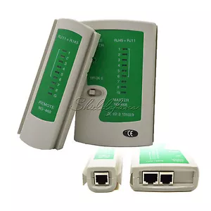 RJ45 RJ11 Cat5e Cat6 UTP Cable USB Probador Datos Remoto Herramienta de Prueba de Red - Imagen 1 de 6