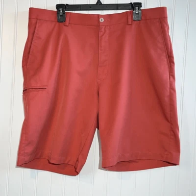 Grand Slam Flat Front Golf Shorts Men’s 38 Melon Classic Core Athleisure - Imagem 1 de 4