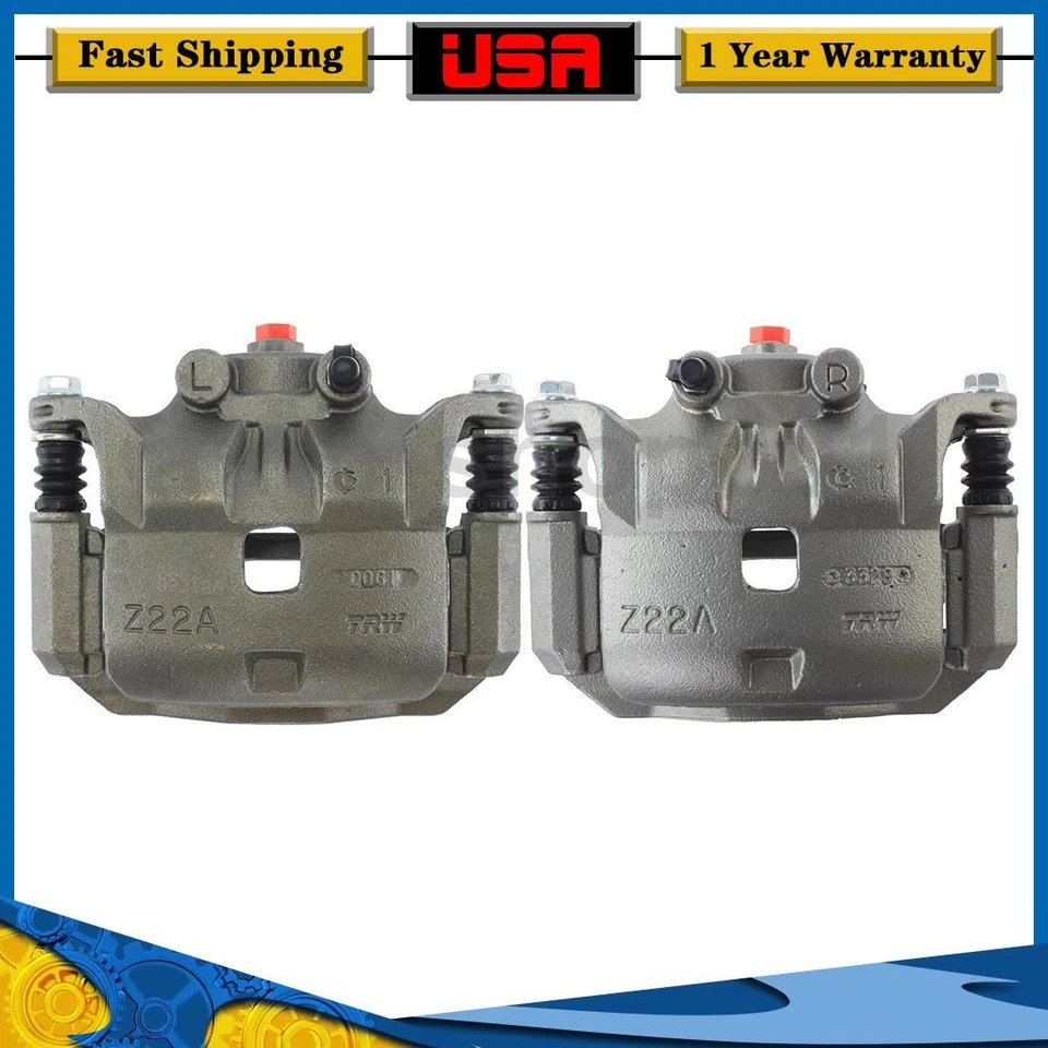 Pinça de freio dianteira para Nissan Versa Note 1.6L 2019 2018 2017 2016 2015 2014 - Imagem 1 de 4