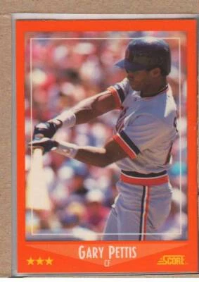 Gary Pettis 38T 1988 Score Traded Glossy Parallel - Image 1 of 2