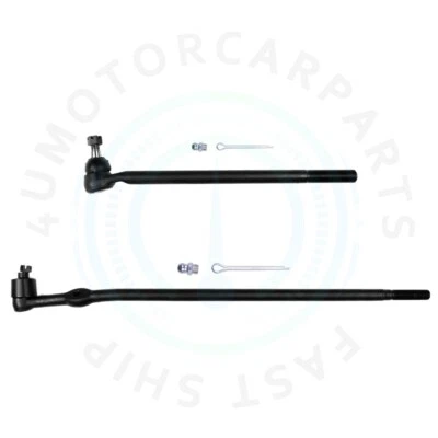 For 1985-1992 1993 1994 Ford F-250 2x Drag Link/Tie Rod End DS1069 DS1072 - Image 1 of 4