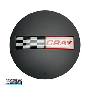 Cray Wheels Snap In Center Cap Semi Gloss Black CCCRAY6M - Picture 1 of 1