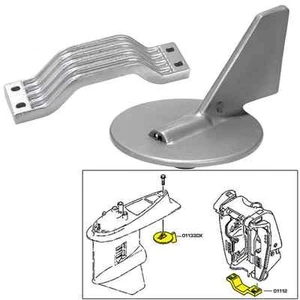 Yamaha Outboard Aluminum Anode Kit 150-200 HP 6G5-45251-01, 6J9-45371-01 - Picture 1 of 3