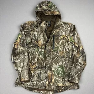 Realtree Edge Men's Hunting Jacket Scent Control Size Large Hooded Outdoor - Picture 1 of 8