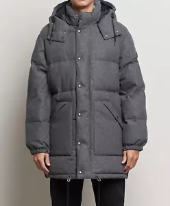 Polo Ralph Lauren Boulder wattierter Daunenmantel mit Kapuze Wollmischung Gr. XL neu mit Etikett $ 898 - Bild 1 von 4
