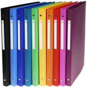 Libro ad anello EXACOMPTA, PP, meccanica a 4 anelli, DIN A4, nero - Foto 1 di 1