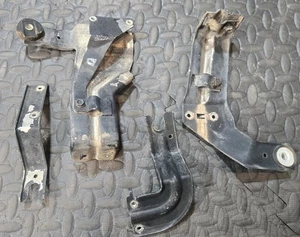 94-97 Ford F250 F350 7.3 Diesel A/C Condenser Upper & Lower Bracket Set OEM - Picture 1 of 5