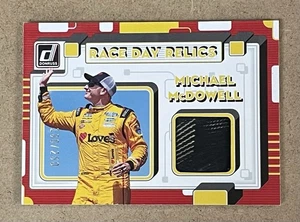 2023 DONRUSS RACING RACE DAY RELICS RED-TIRE #RR-MM MICHAEL MCDOWELL #D 160/250 - Picture 1 of 2